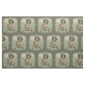 Vintages Western-Cowgirl mit breiterem Gewebe Stoff (Fat Quarter (45,7 x 55,9 cm))
