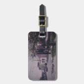 Vintages Westport Gepäck-Umbau-Bemerkenswertes Gepäckanhänger (Vorderseite vertikal)