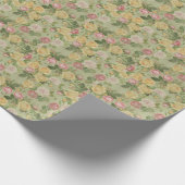 Vintages Wetter in der Luft Geschenkpapier (Ecke)