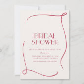 Vintages Whimsisches Brautparty einladen Einladung (Vorderseite)