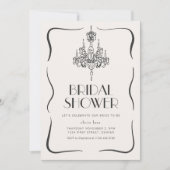 Vintages Whimsisches Brautparty einladen Einladung (Vorderseite)