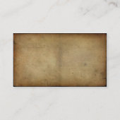 Vintages Whimsy Visitenkarte (Rückseite)