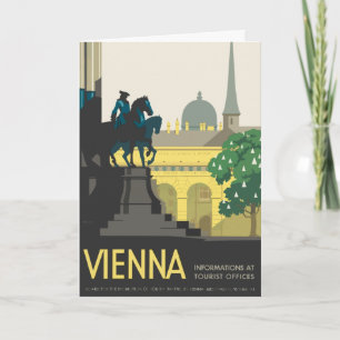 Vintages Wien - Joseph's Square Travel Post Karte