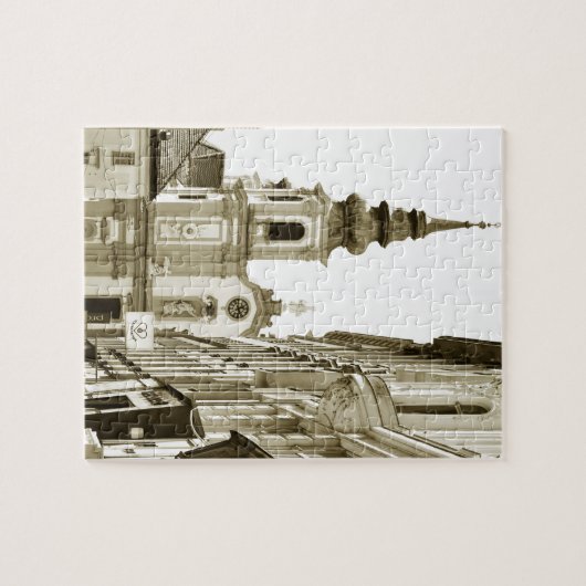 Vintages Wien, Österreich Puzzle (Horizontal)