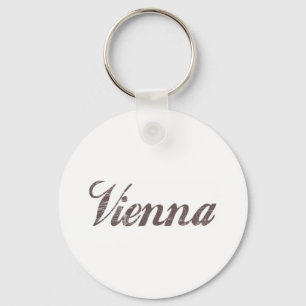 Vintages Wien Schlüsselanhänger