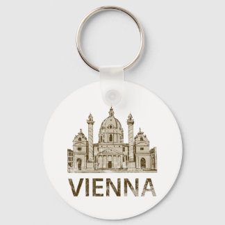 Vintages Wien Schlüsselanhänger