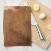 Vintages Wildpferd Küchentuch (Viertel Falte)