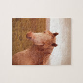 Vintages Wildpferd Puzzle (Horizontal)