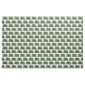 Vintages Wildschwein Zeichne BW #3C Stoff (Fat Quarter (45,7 x 55,9 cm))