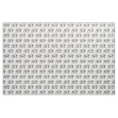 Vintages Wildschwein Zeichnend BW #2 Stoff (Fat Quarter (45,7 x 55,9 cm))