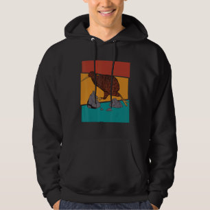 Vintages Wildtier Kiwi Bird Hoodie