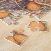 Vintages Wildtier, Orangutans von Louis Sargent Puzzle (Seite)