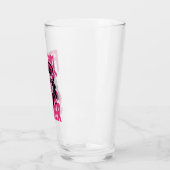 Vintages Wilhelm Mädchen Sommer Opossum Funny Racc Glas (Links)