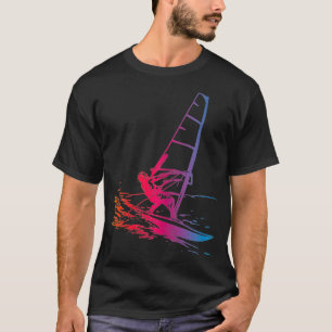 Vintages Windsurfbrett T-Shirt