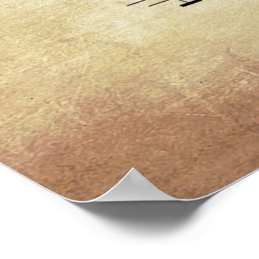 Vintages Wine-Korkenzieher-Patent Poster (Ecke)