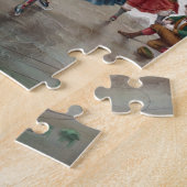 Vintages Winterwetterpuzzle Puzzle (Seite)