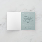 Vintages Winterwunderland: Kardinal Weihnachten (Innenseite)