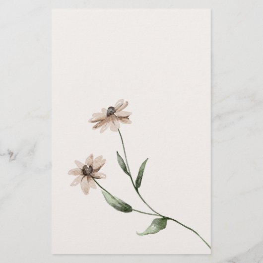 Vintages, winziges, blumiges Spiel unter Flyer (Hinten)