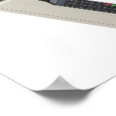 Vintages Wireless-Mobiltelefon Poster (Ecke)