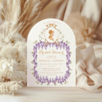 Vintages Wisteria Floral Regency Brautparty