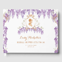 Vintages Wisteria Floral Regency Brautparty