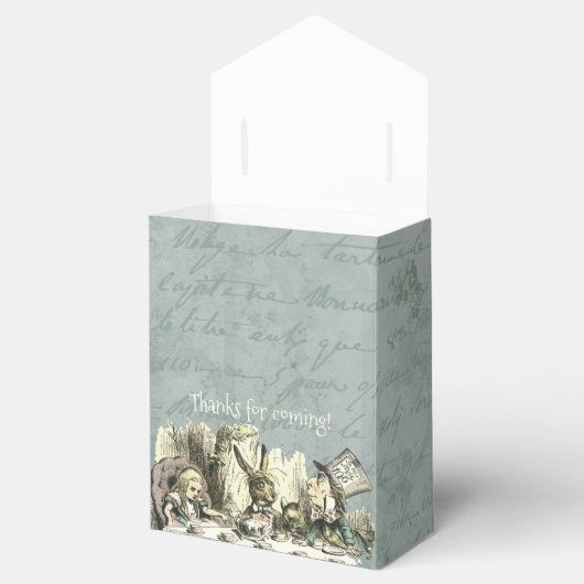 Vintages Wonderland Tee Party Geschenkschachtel (Geöffnet)