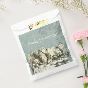 Vintages Wonderland Tee Party Geschenktütchen