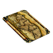 Vintages World Map Magnet (Rechte Seite)