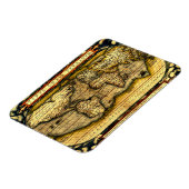 Vintages World Map Magnet (Linke Seite)