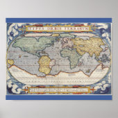 Vintages World Map Poster (Vorne)