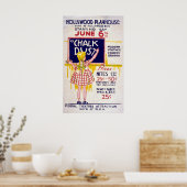 Vintages WPA Bundesstaatlich Theaterprojekt Hollyw Poster (Küche)