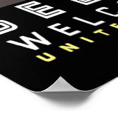 "Vintages WPA-Montana-Poster" Poster (Ecke)