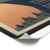 Vintages WPA-Nationales Parkplakat Circa 1940 Poster (Ecke)