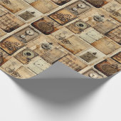 Vintages Wrapper-Papier Geschenkpapier (Ecke)