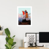 Vintages WW1-Studentenrekrutierung Poster (Heimbüro)