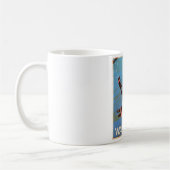 Vintages WW2 Classic Travel Poster Kaffeetasse (Links)