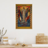 Vintages WWI Peace Justice Liberty Poster (Küche)