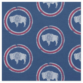 Vintages Wyoming-Muster Stoff