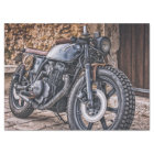 Vintages Yamaha-Motorrad-Dekoupage