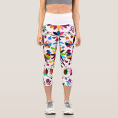 Vintages Yoga für die Leggings (Vorderseite)