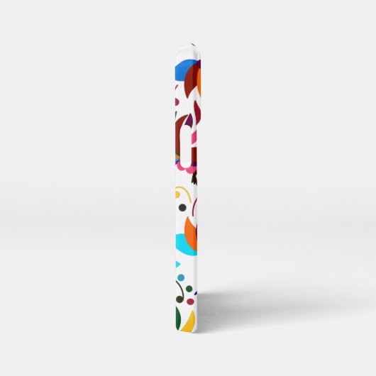 Vintages Yoga im Sommer iPhone Hülle (Rechte Seite)