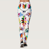 Vintages Yoga im Sommer Leggings (Rückseite)