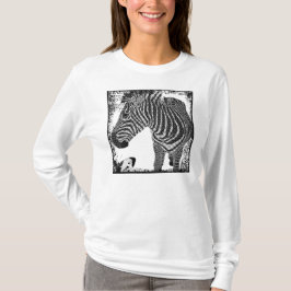 Vintages Zebra-Sweatshirt T-Shirt