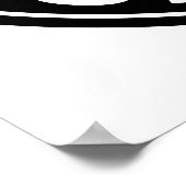 Vintages Zeichen der letzten Garage Poster (Ecke)