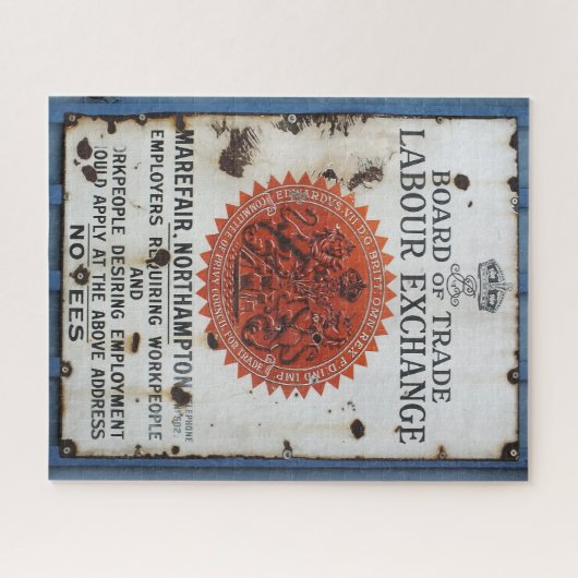 VINTAGES ZEICHEN PUZZLE (Horizontal)