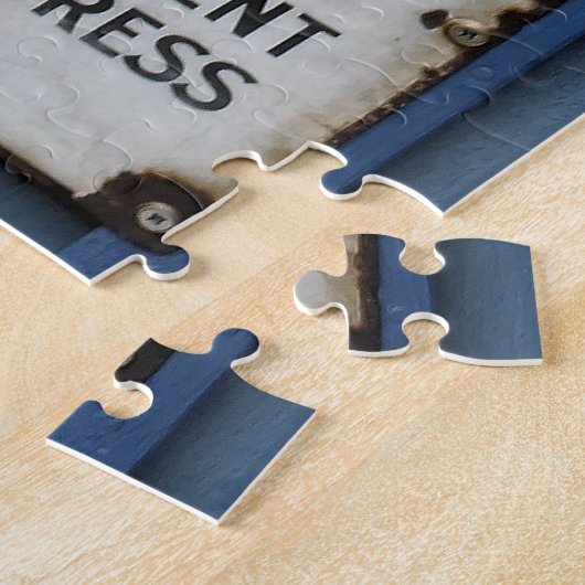 VINTAGES ZEICHEN PUZZLE (Seite)