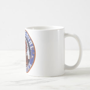 Vintages Zeichen von Continental Airlines Kaffeetasse