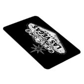 Vintages Zeichen von Las Vegas Magnet (Rechte Seite)