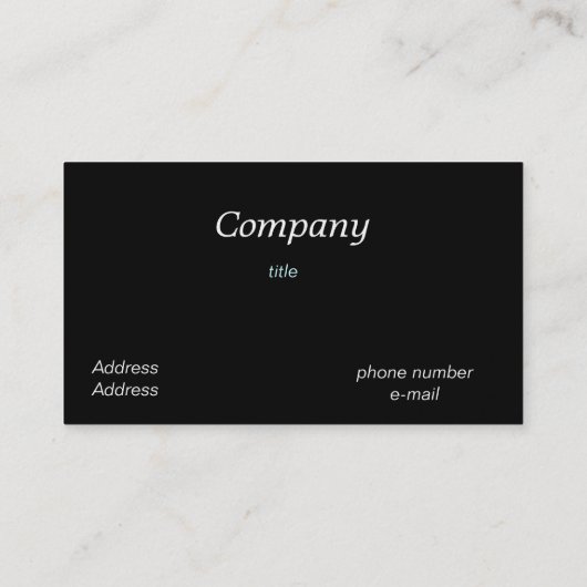 Vintages zeichn - Swan-Reflektion - Schwarzweiß Visitenkarte (Rückseite)