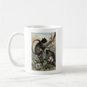 Vintages Zeichnen: Der Dormouse Kaffeetasse (Links)